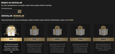 Melbet O‘zbekistonda promokodlari